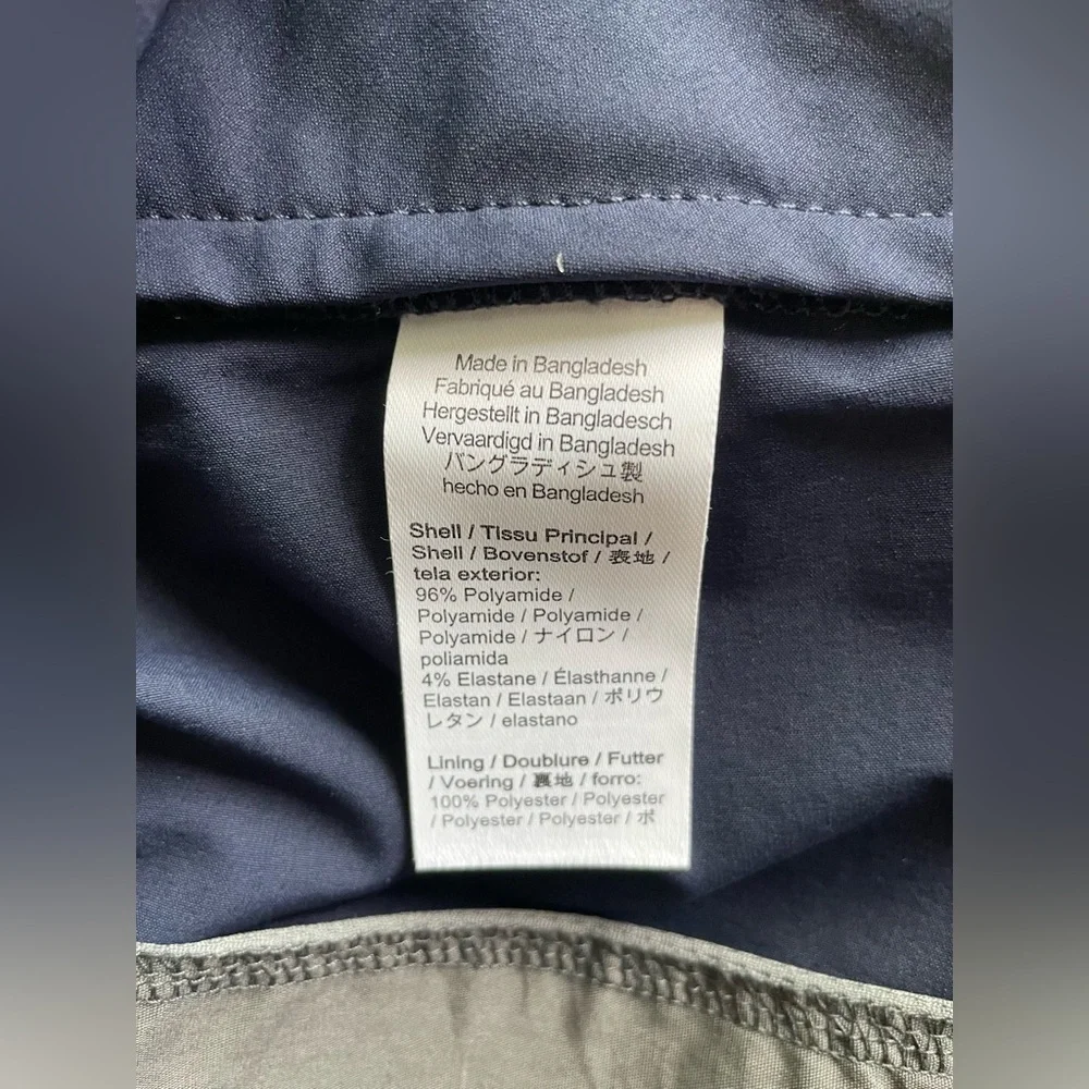 New J.Crew Men Blue Tech Shorts Size 38